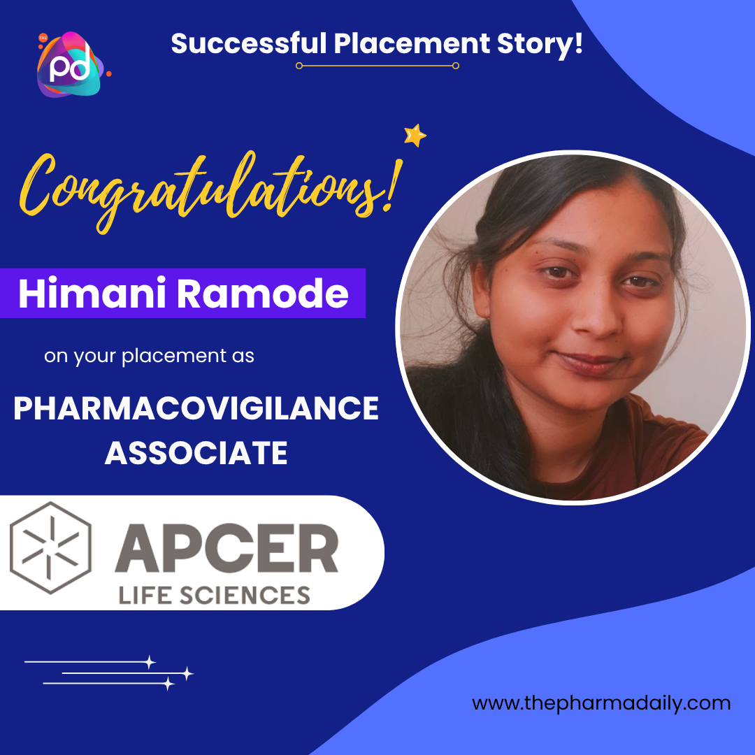 Himani Ramode - Pharmacovigilance Associate at APCER LIFE SCIENCE