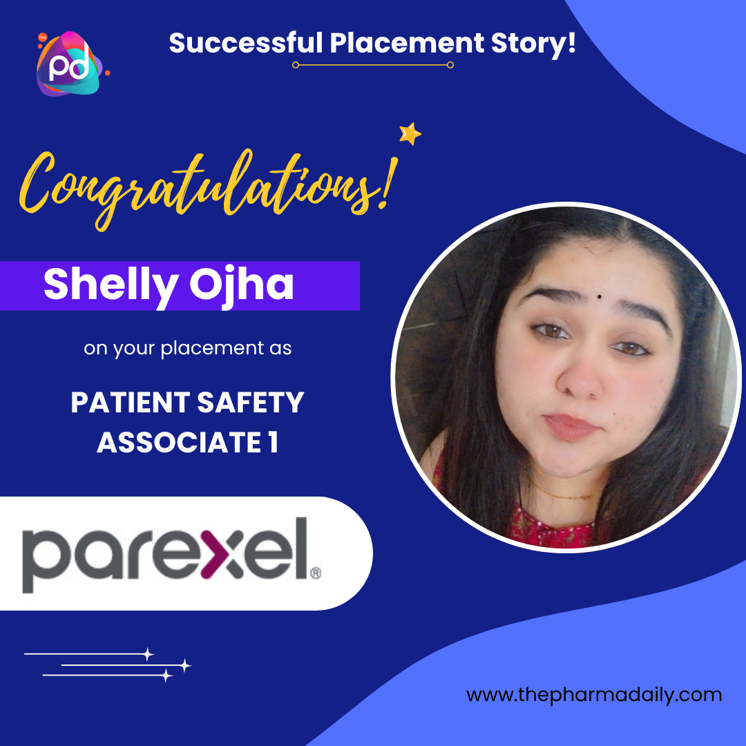 Shelly Ojha - Patient Safety Associate I at Parexel