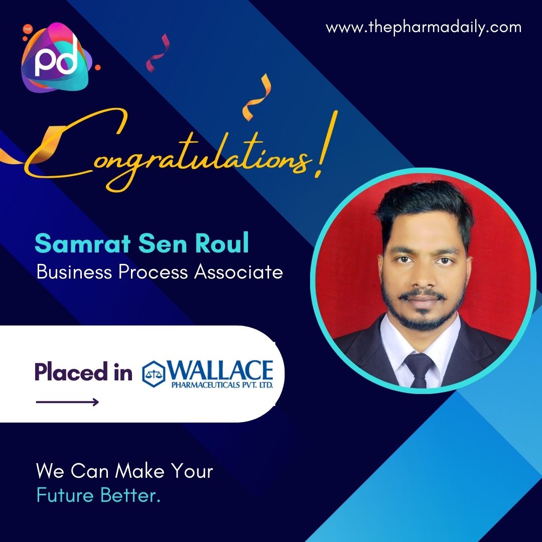 Samrat Sen Roul - Business Process Associate at Wallance Pharmaceuticals