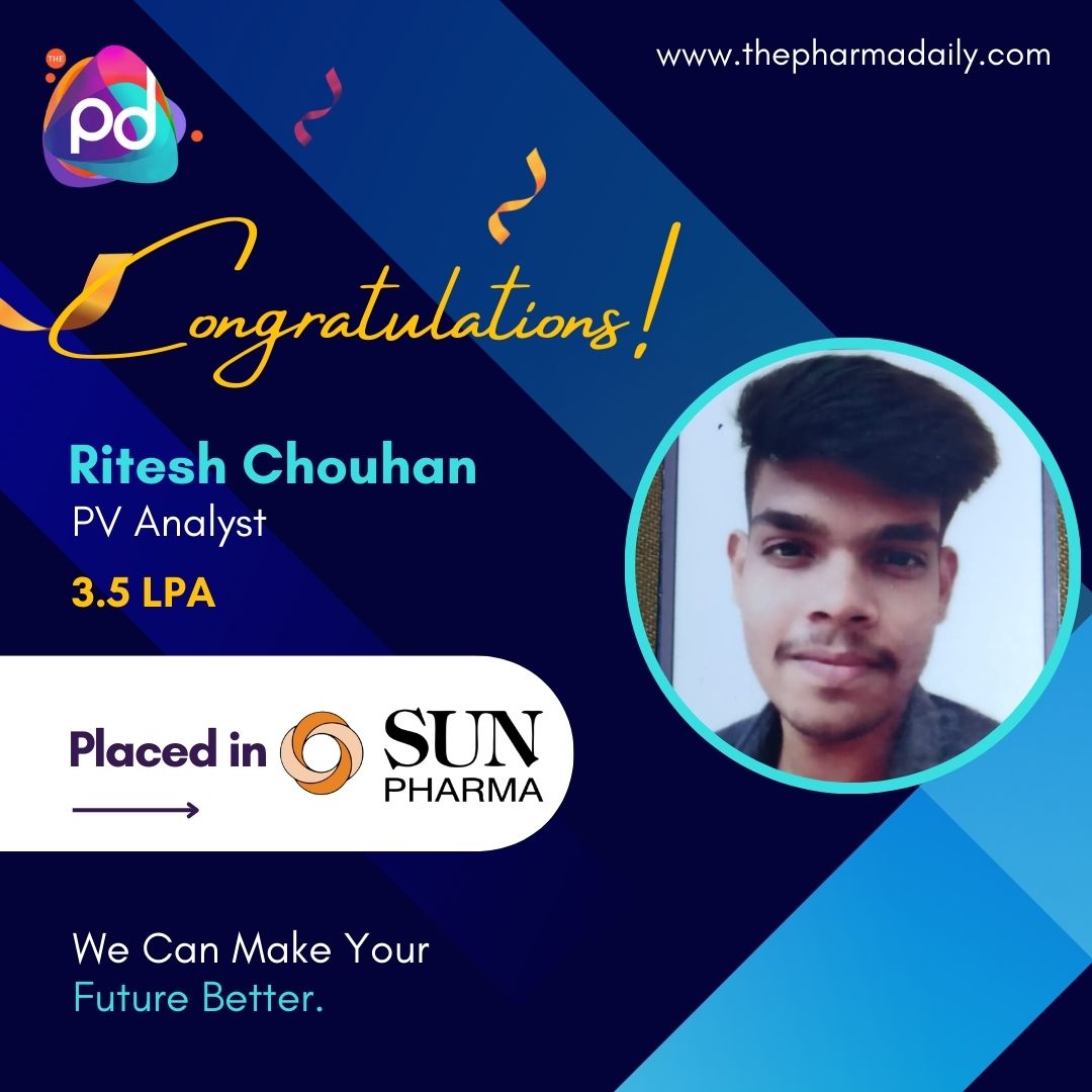 Ritesh Chouhan - Pharmacovigilance Analyst at Sun Pharma