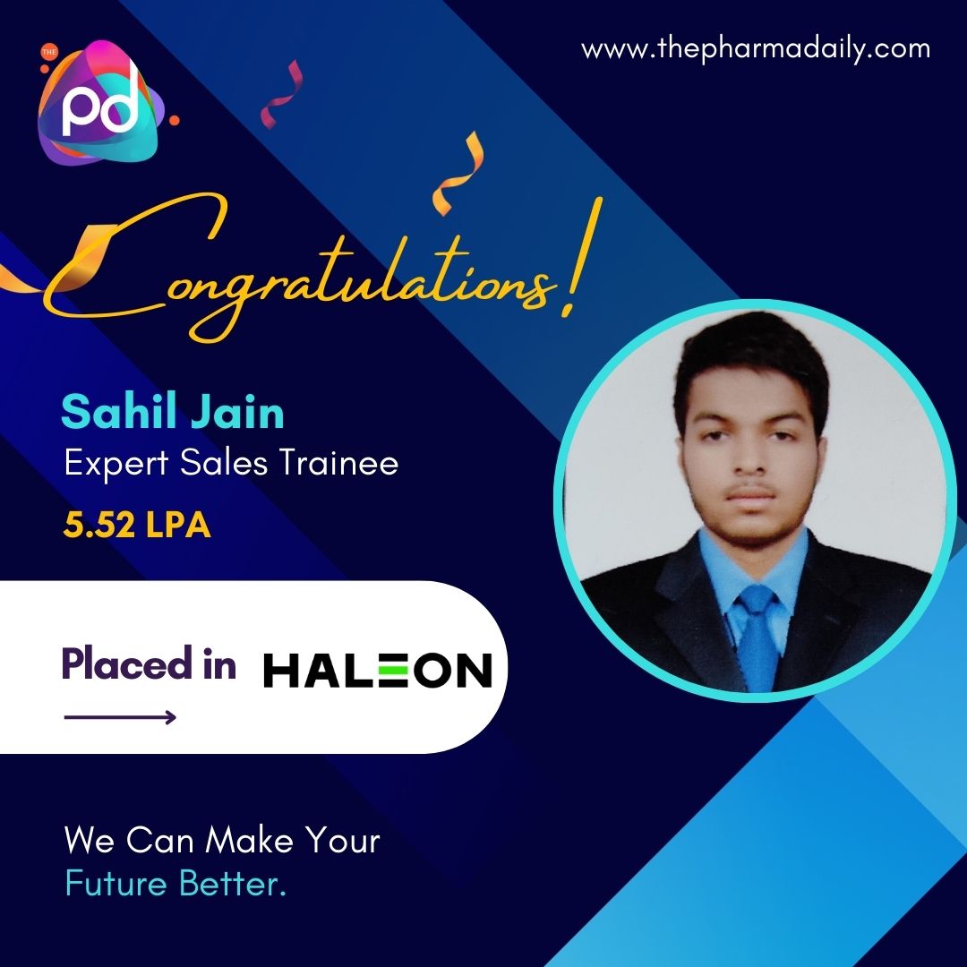 Sahil Jain - Expert Sales Trainee at Haleon