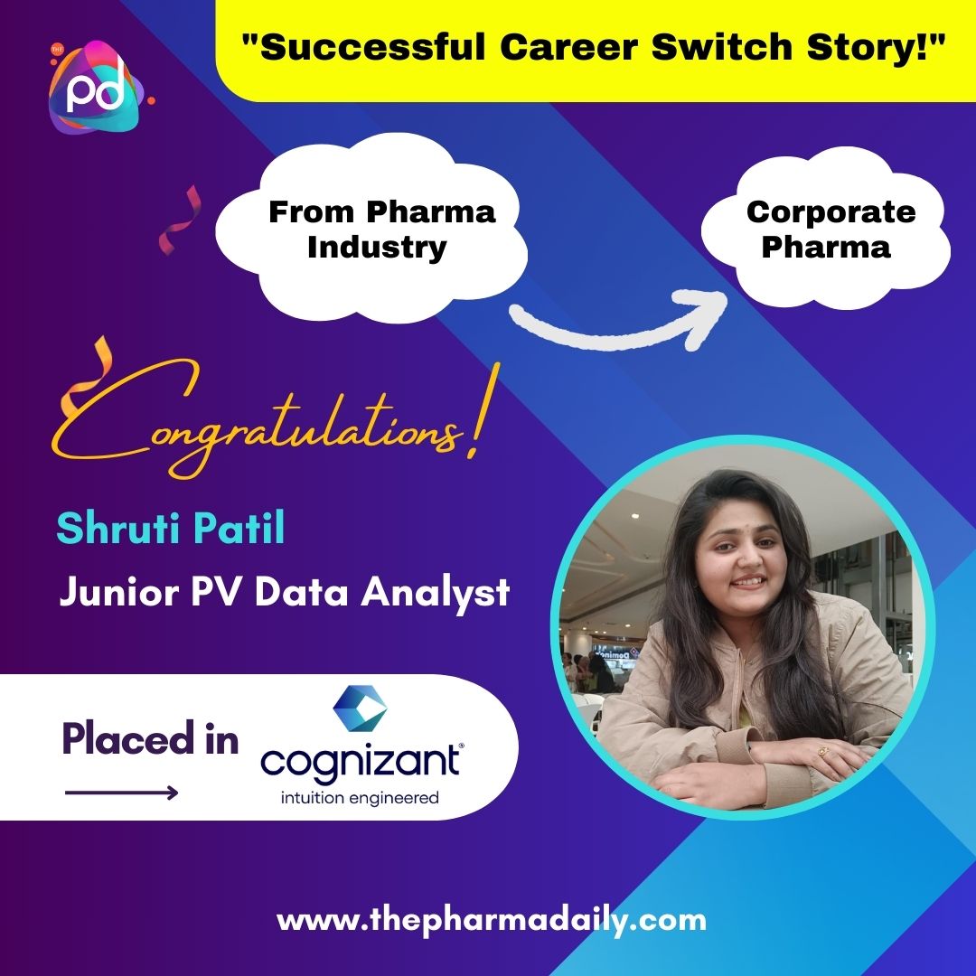 Shruti Patil - Junior Pv Data Analyst at Cognizant