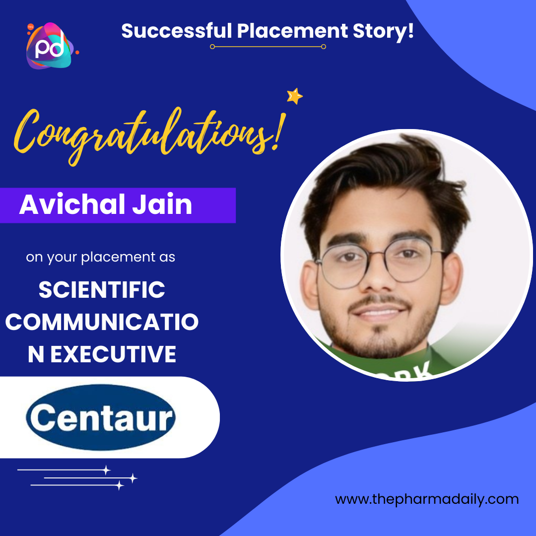 Avichal Jain - Scientific Communication Executive at Centaur