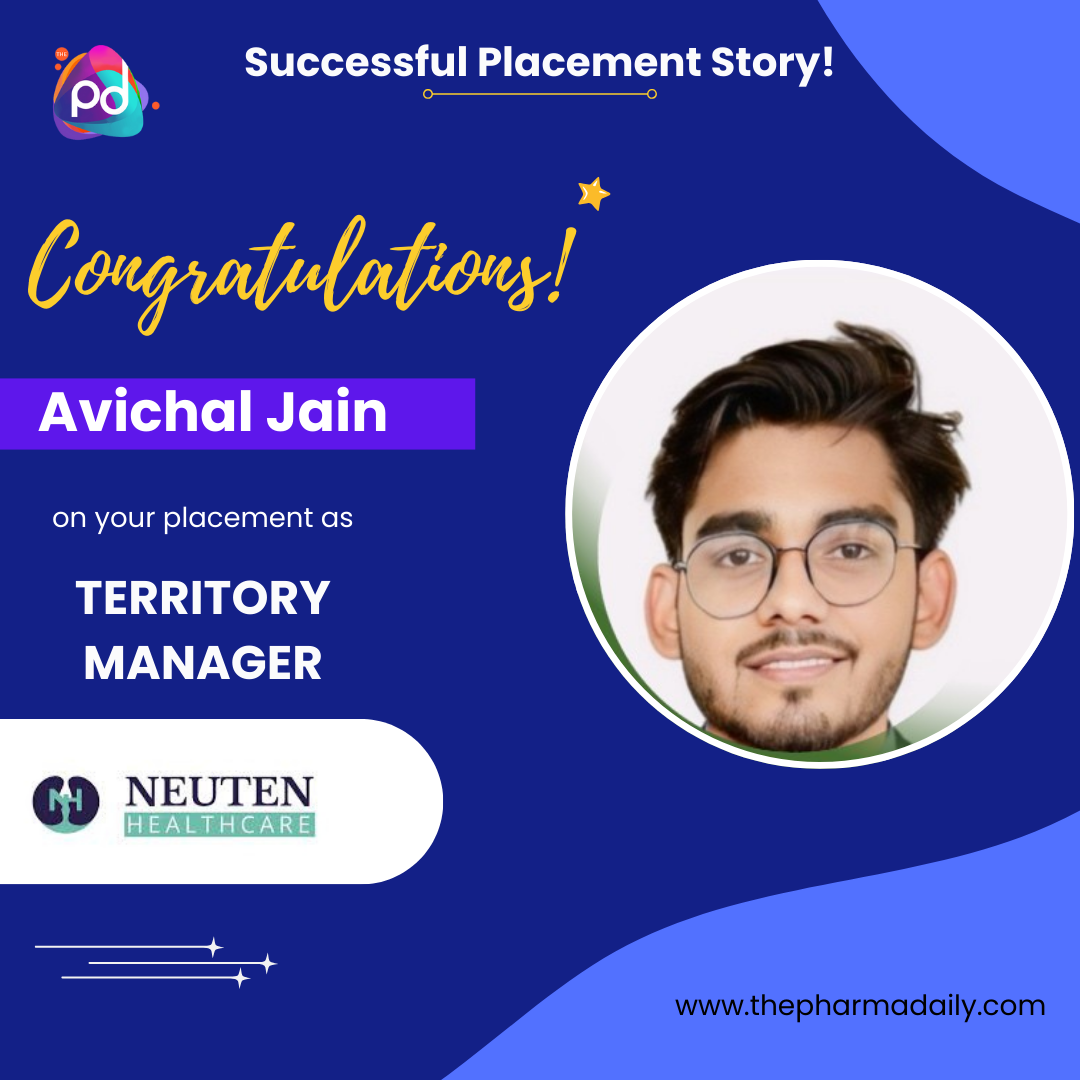 Avichal Jain - Territory Manager at Neuten Healthcare