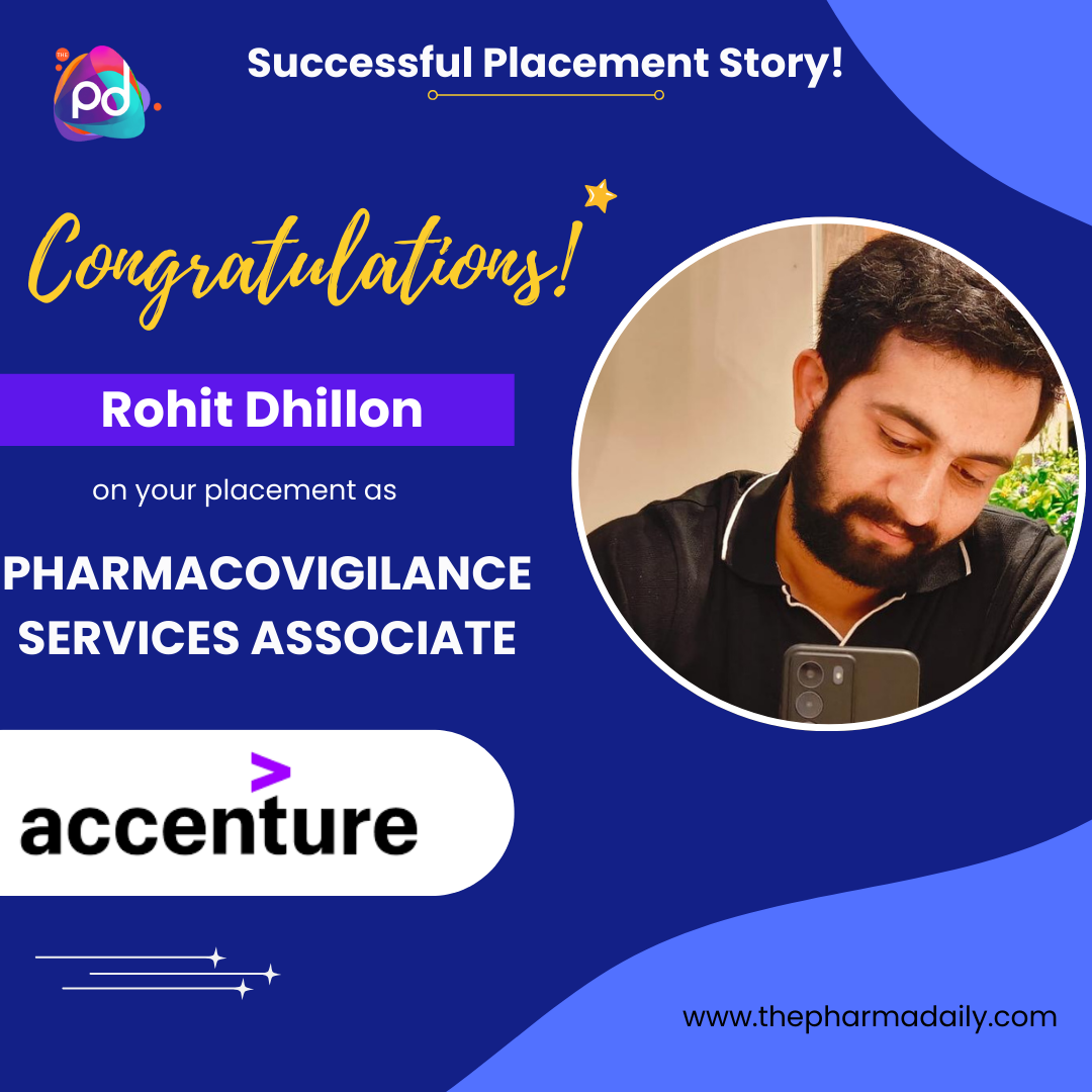 Rohit Dhillon - Pharmacovigilance Service Associate at Accenture