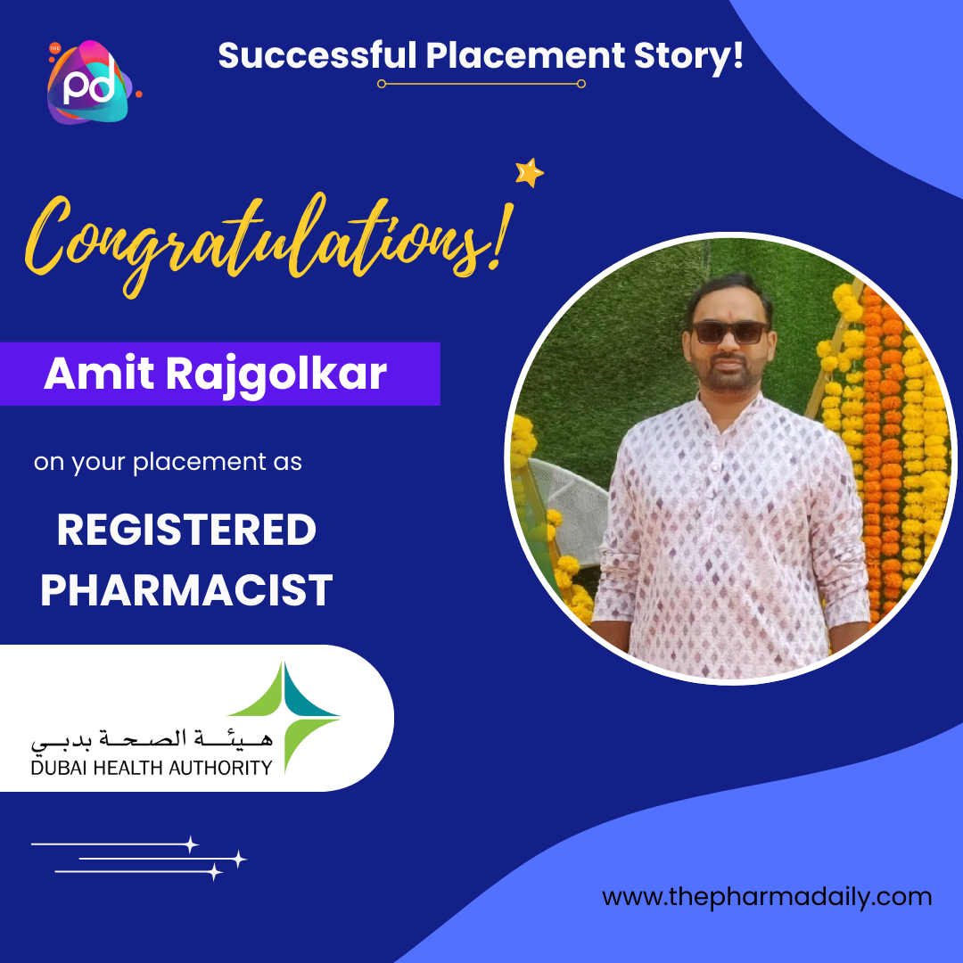 Amit Rajgolkar - Registered Pharmacist at Dubai Health Authority