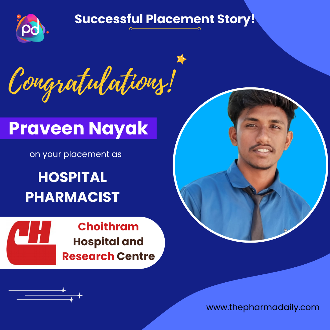 Praveen Nayak - Hospital Pharmacist at Choithram Hospital and Research Center