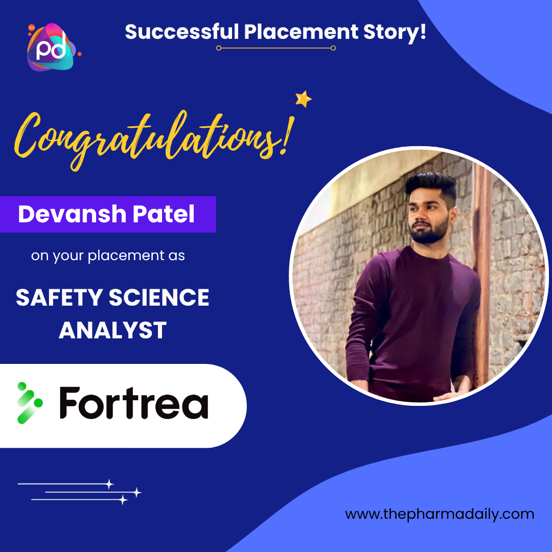 Devansh Patel - Safety Science Analyst at Fortrea