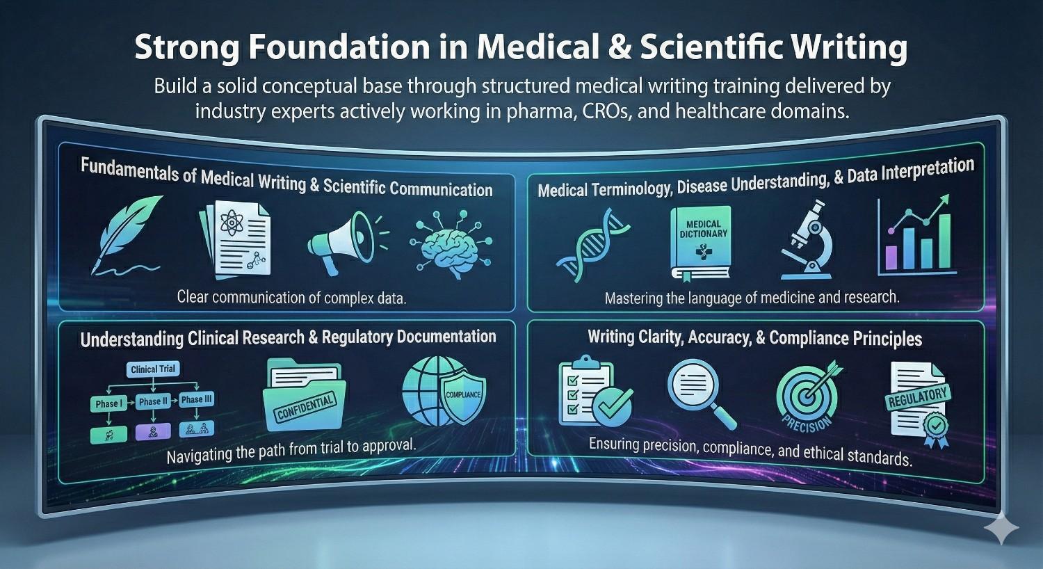 Strong Foundation in Medical & Scientific Writing
